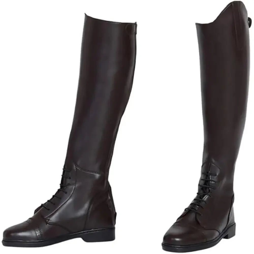 NEW TuffRider Kid's  Size 13 Starter Back Zip Field Boots Black